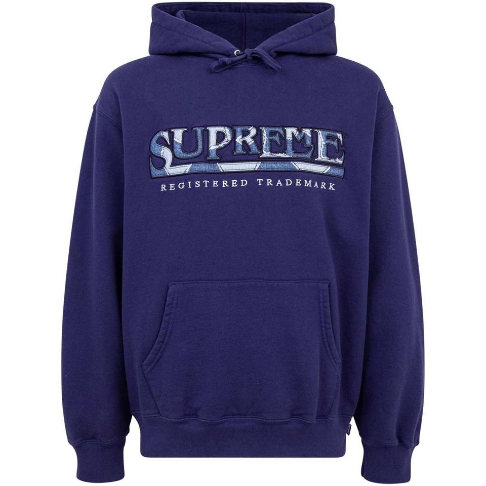 Supreme Amazing Denim Logo Hettegensere Blå | NO100PQ