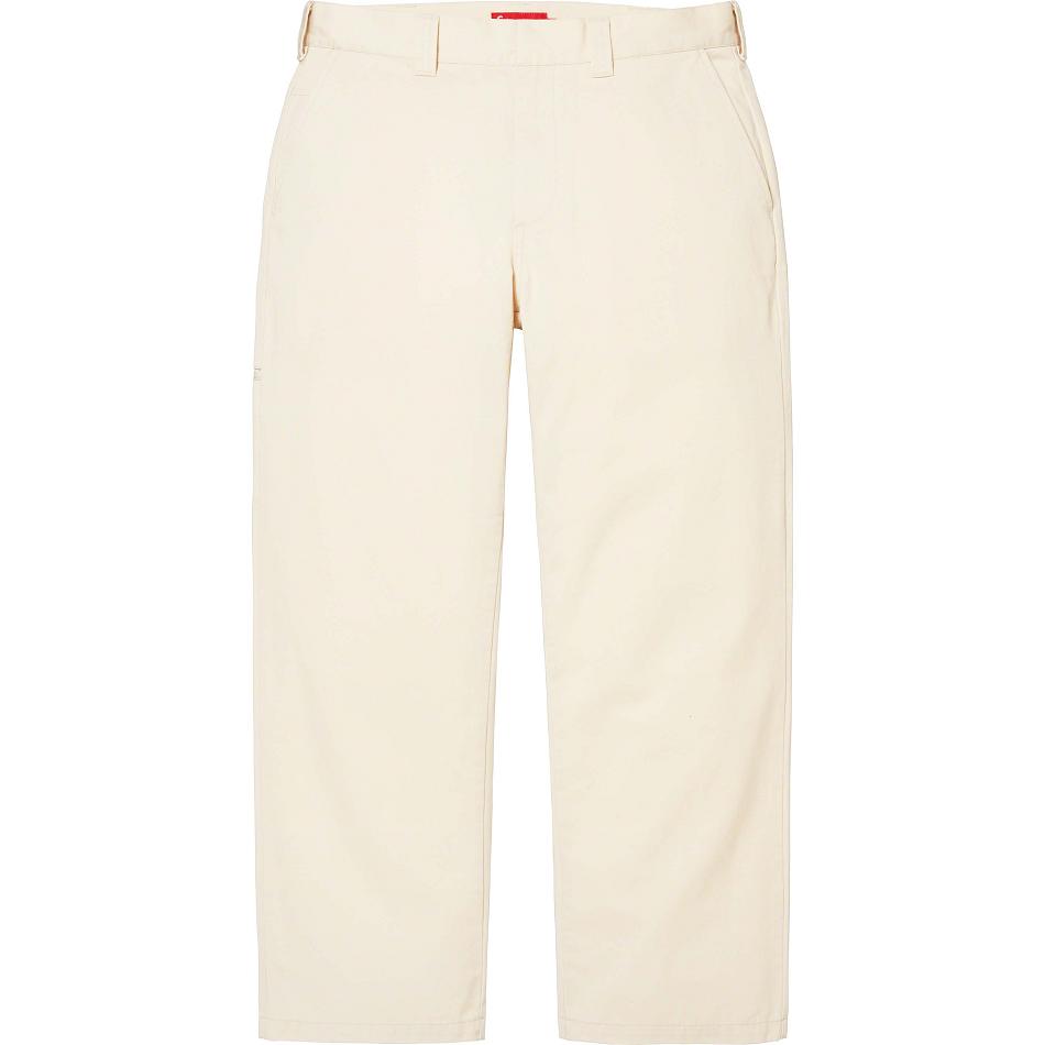 Supreme Arbeids Pant Bukse Hvite | NO169QZ