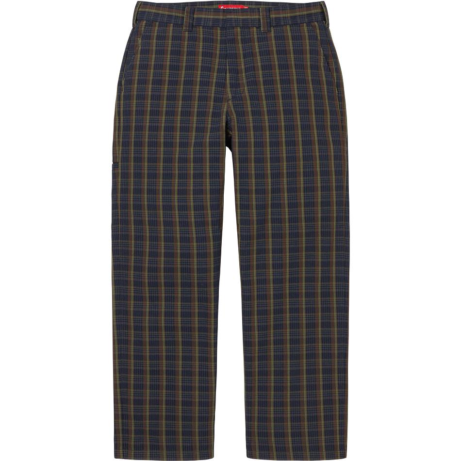 Supreme Arbeids Pant Bukse Marineblå Svarte | NO174YU