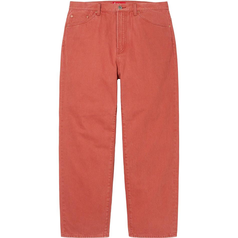 Supreme Baggy Jean Bukse Oransje | NO165VD