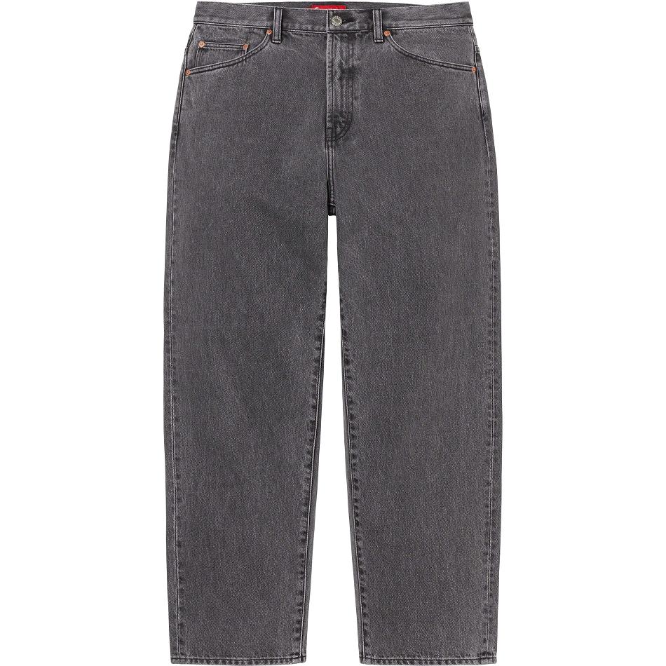 Supreme Baggy Jean Bukse Svarte | NO166BC