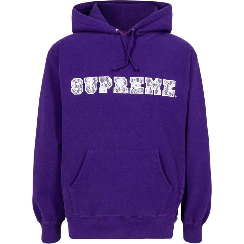 Supreme Blonder Detail Logo Hettegensere Lilla | NO115NB