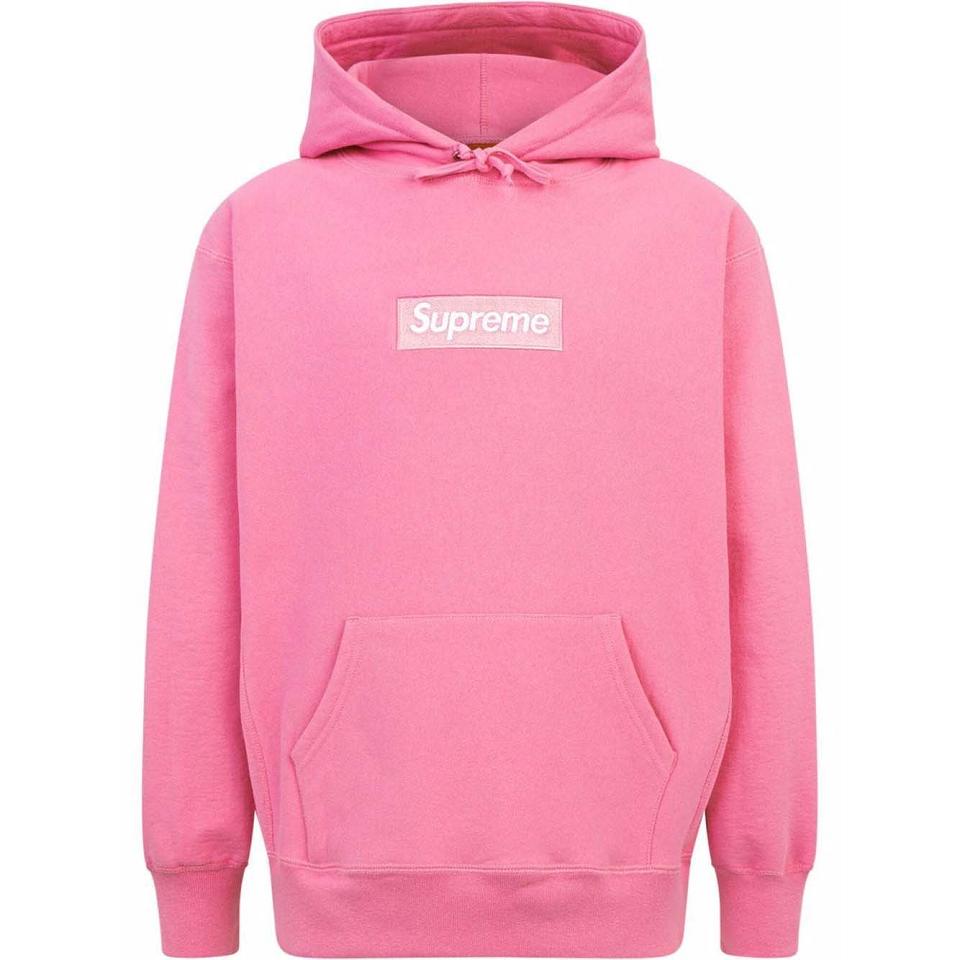 Supreme Box Logo Hettegensere Rosa | NO104FM