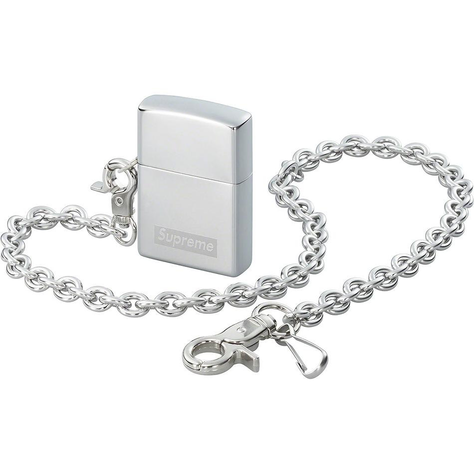 Supreme Chain Zippo® Accessories Sølv | NO406RW