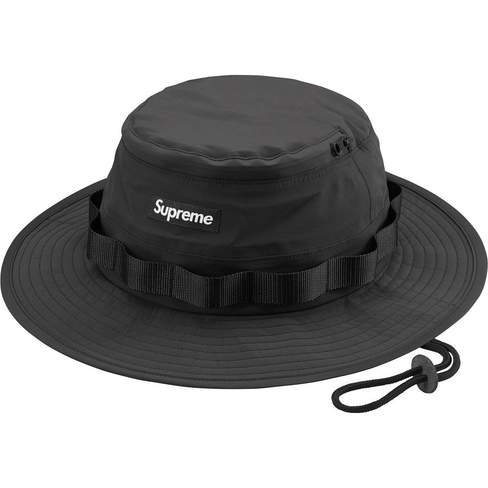 Supreme GORE-TEX PACLITE® Net Boonie Hatt Svarte | NO454MA