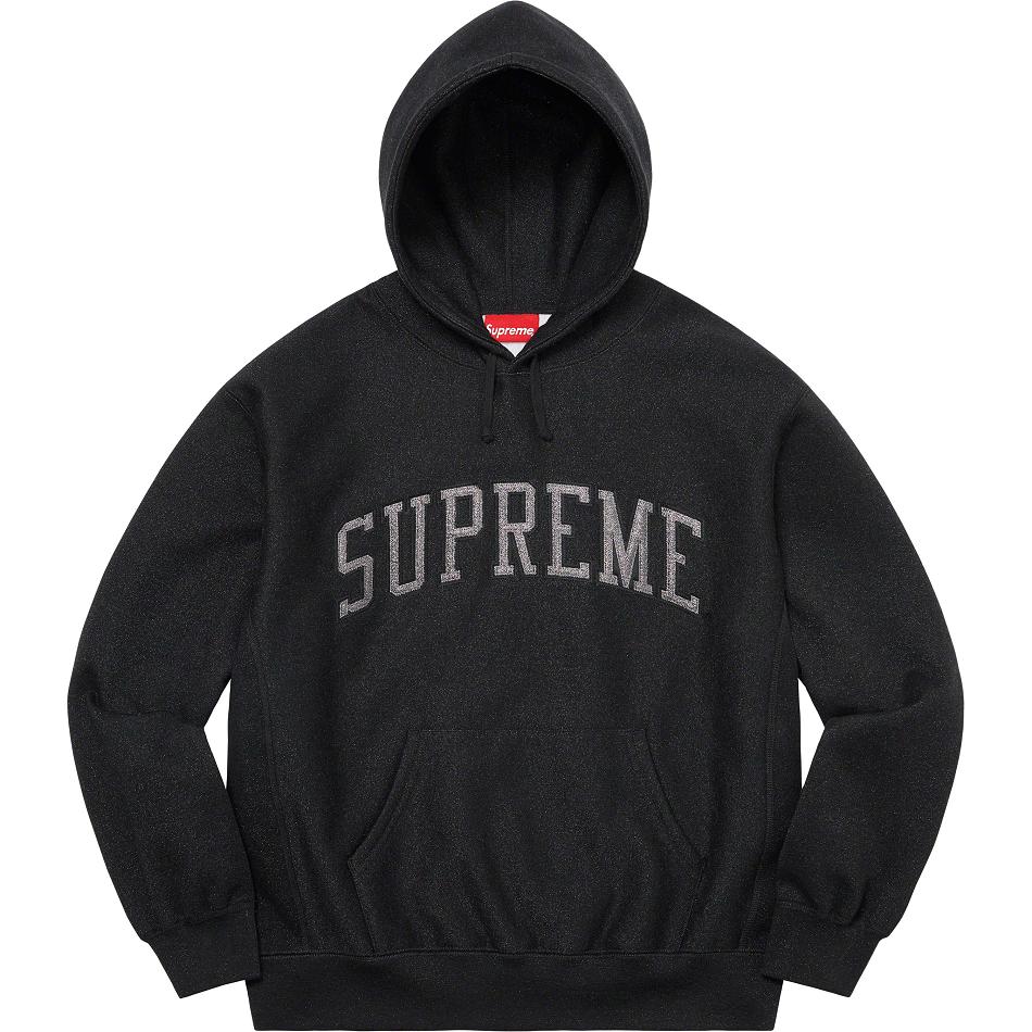 Supreme Glitter Arc Hette Gensere Svarte | NO293XF