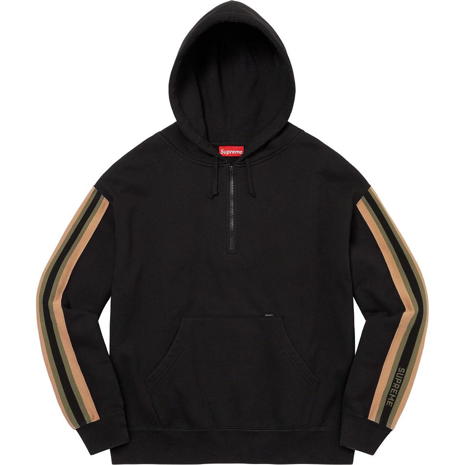 Supreme Half Zip Hette Gensere Svarte | NO298MA