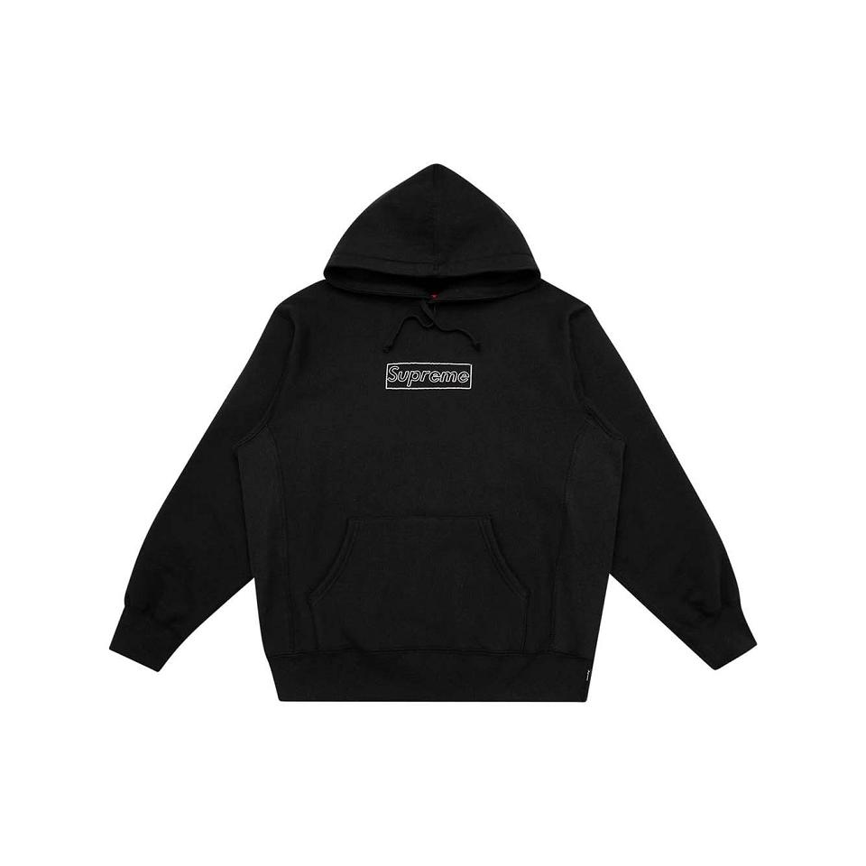 Supreme Kaws Chalk Logo Hettegensere Svarte | NO113VD