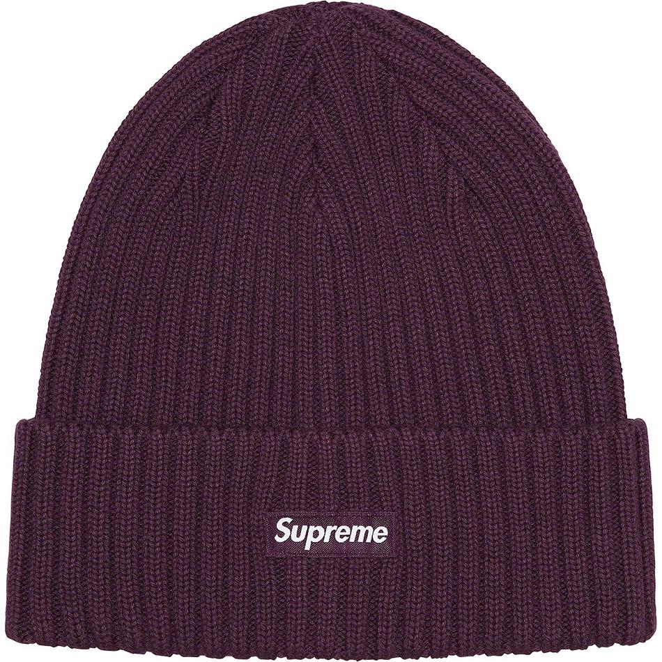 Supreme Overdyed Beanie Hatt Burgunder | NO436IS