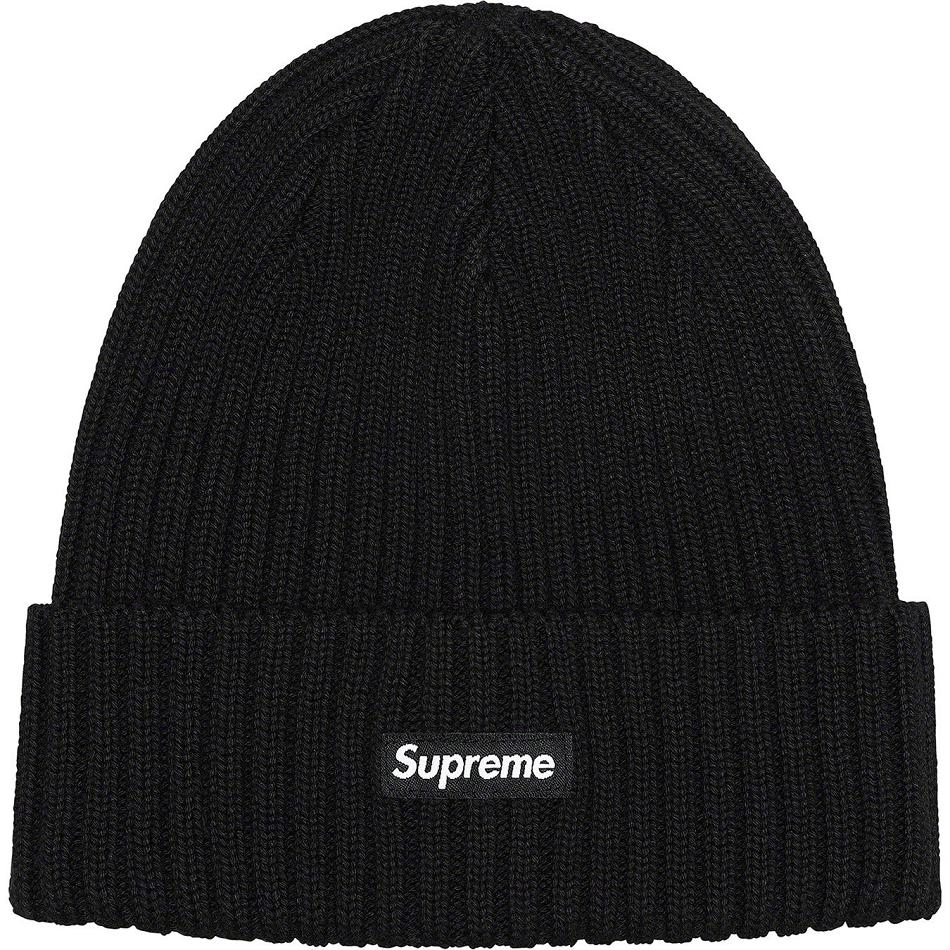 Supreme Overdyed Beanie Hatt Svarte | NO430WY