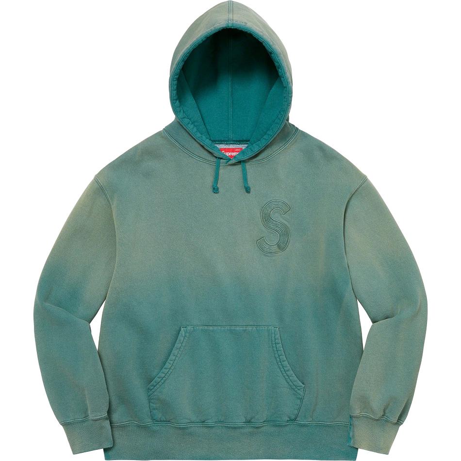 Supreme Overdyed S Logo Hette Gensere Marineblå | NO311DN