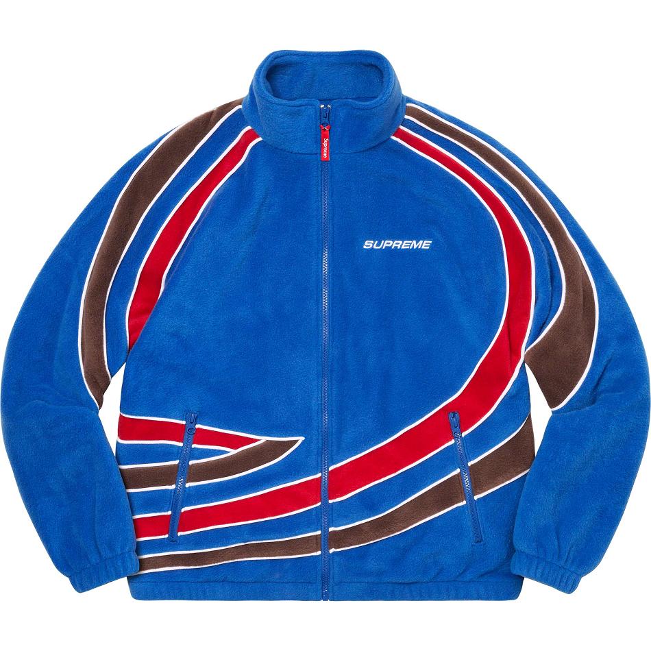 Supreme Racing Fleece Jakke Blå | NO148YU