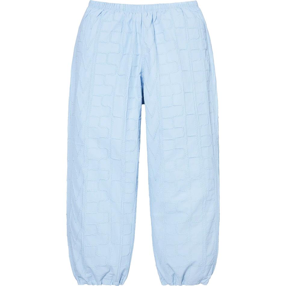 Supreme Repeat Stitch Track Pant Bukse Blå | NO192BC