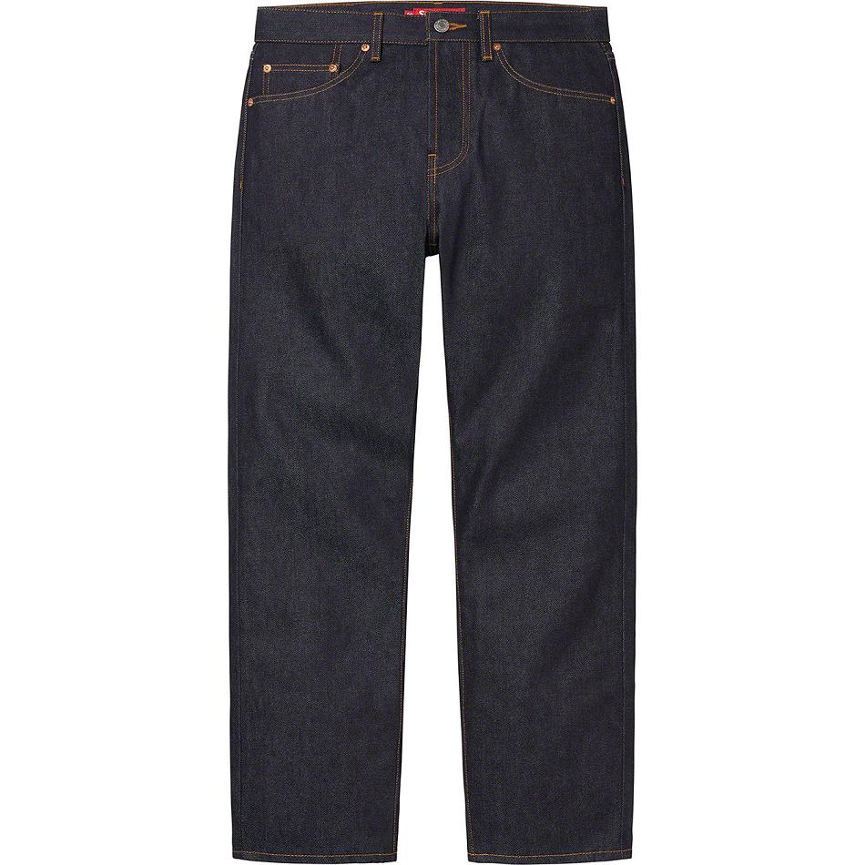 Supreme Rigid Slim Jean Bukse Svarte | NO155DN