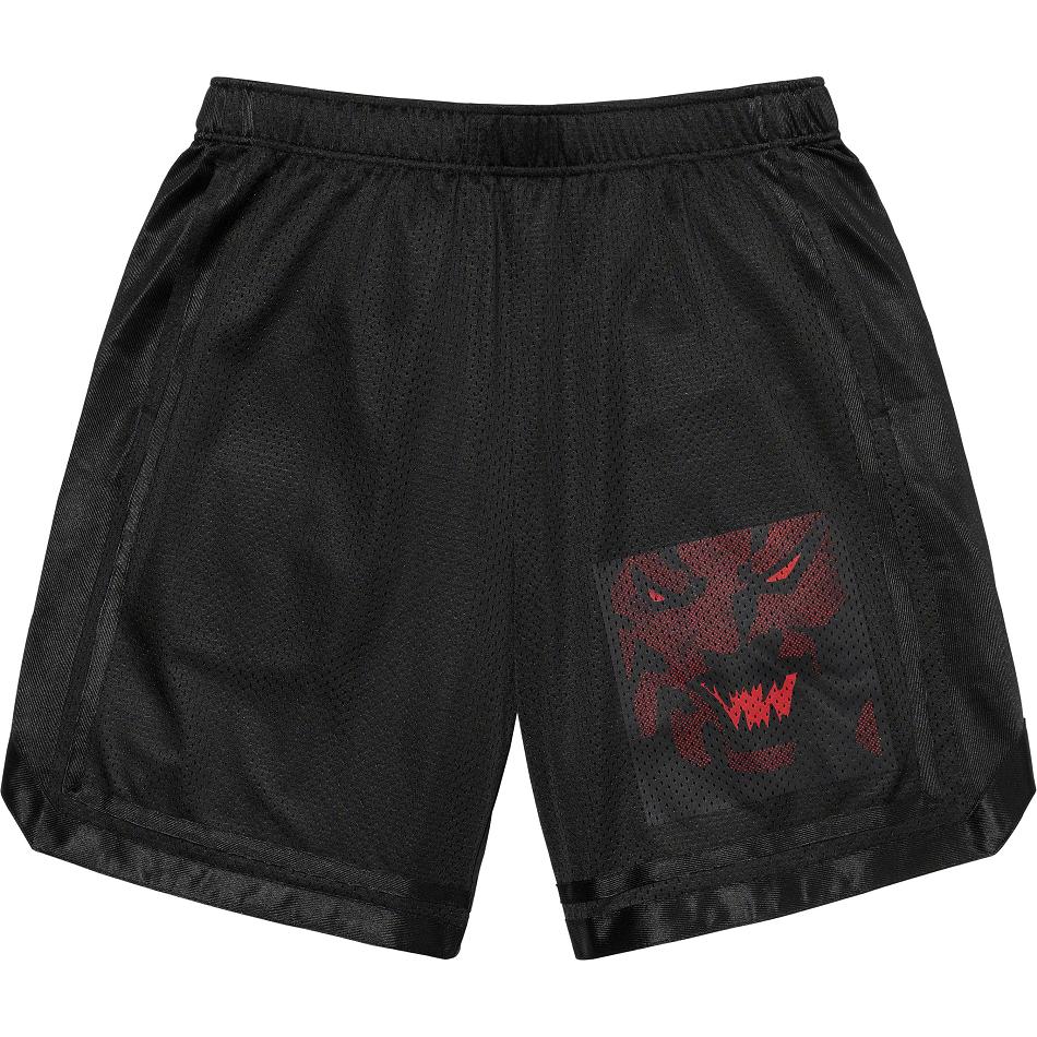 Supreme Ronin Mesh Shorts Svarte | NO241XF