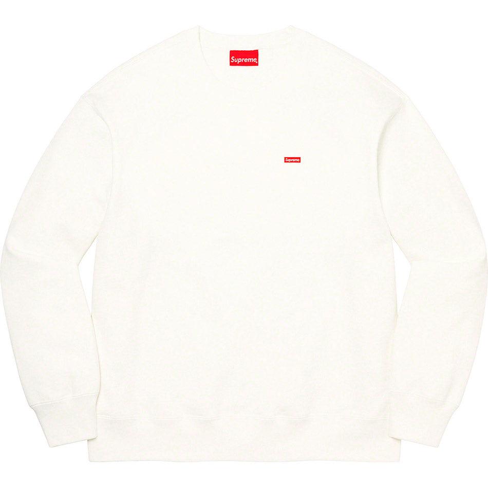 Supreme Small Box Crewneck Gensere Hvite | NO308PQ