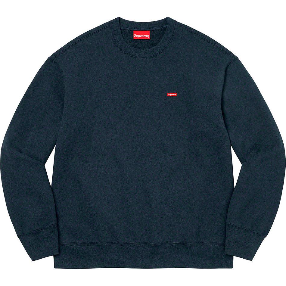 Supreme Small Box Crewneck Gensere Marineblå | NO307OR