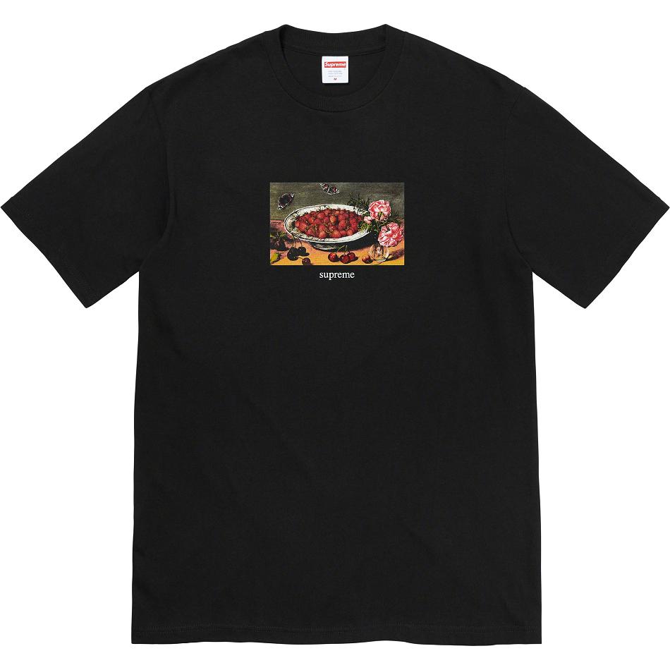 Supreme Strawberries Tee T-skjorte Svarte | NO343LH