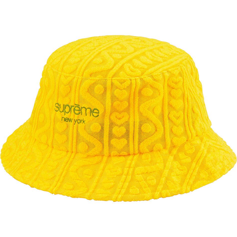 Supreme Terry Pattern Crusher Hatt Gul | NO452BC