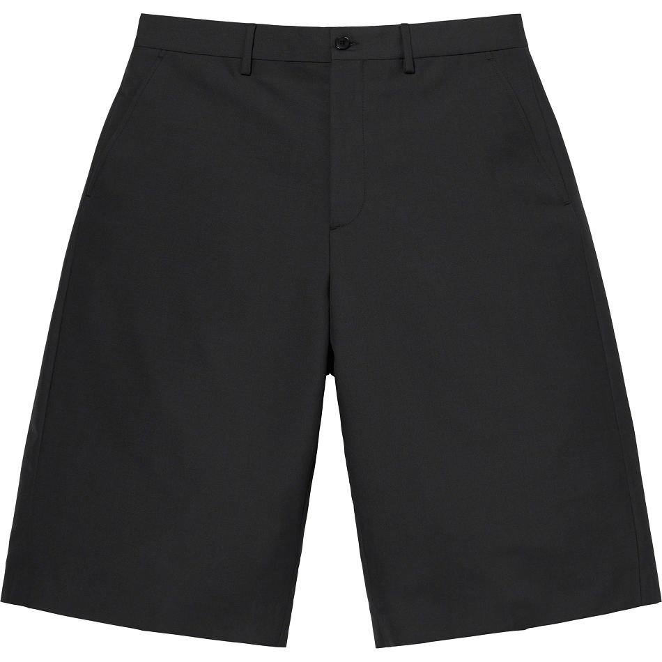 Supreme Ull Trouser Shorts Svarte | NO237JJ