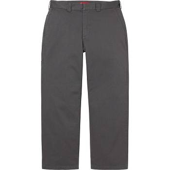 Supreme Arbeids Pant Bukse Grå | NO172RW