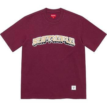 Supreme Block Arc S/S Top Gensere Rød | NO264KI