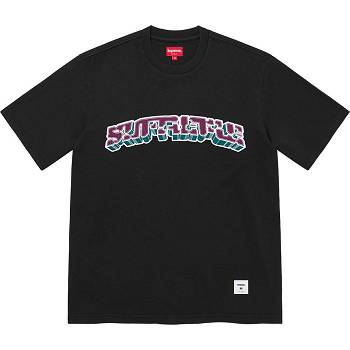 Supreme Block Arc S/S Top Gensere Svarte | NO261GL