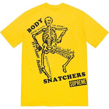 Supreme Body Snatchers Tee T-skjorte Gul | NO348BC