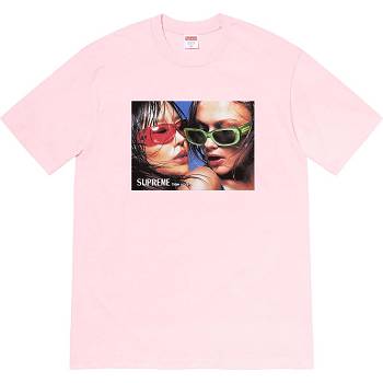 Supreme Eyewear Tee T-skjorte Rosa | NO366HK