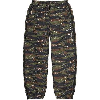 Supreme Full Zip Baggy Warm Up Pant Bukse Grønn Camouflage | NO163XF