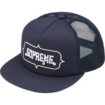 Supreme Highest Mesh Back 5-Panel Hatt Marineblå | NO459TV