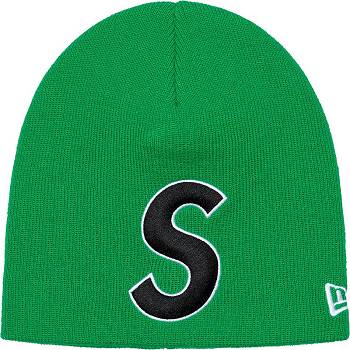 Supreme New Era® S Logo Beanie Hatt Grønn | NO441DN