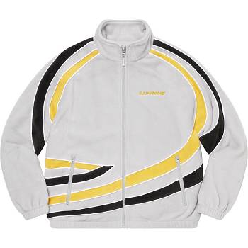 Supreme Racing Fleece Jakke Grå | NO146RW