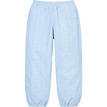 Supreme Repeat Stitch Track Pant Bukse Blå | NO192BC