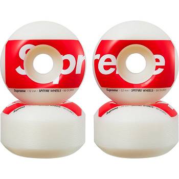 Supreme Spitfire® Shop Wheels (Set of 4) Skateboard Accessories Hvite | NO415DN