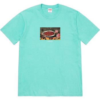 Supreme Strawberries Tee T-skjorte Aqua | NO344ZG