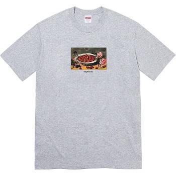 Supreme Strawberries Tee T-skjorte Grå | NO342KI